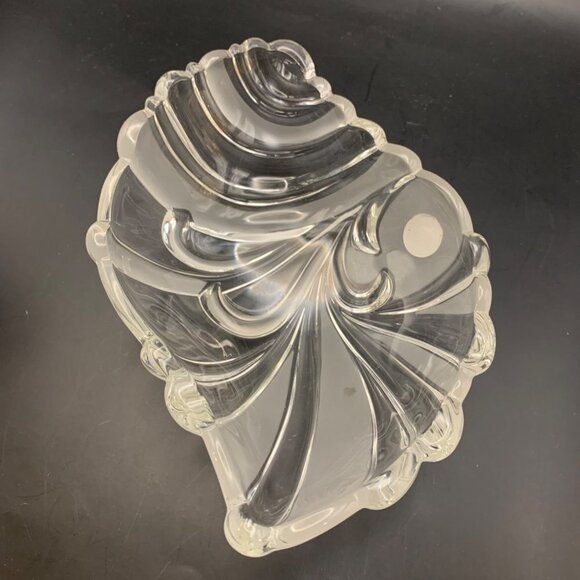 Vintage Walther Clear & Frosted Glass Fruit Bowl Made in Germany - Picture 4 of 11